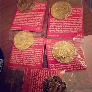 McDonalds 50 Years Of Big Mac Coin COMPLETE SET